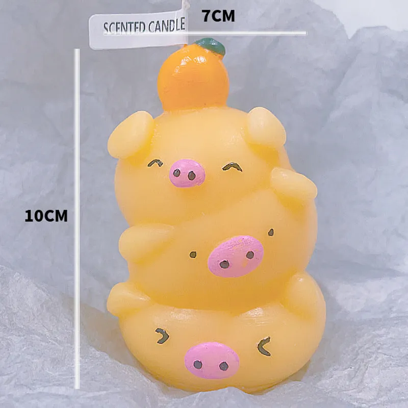 Piggy Tower Shaped Aromatherapy Candle, HG0019