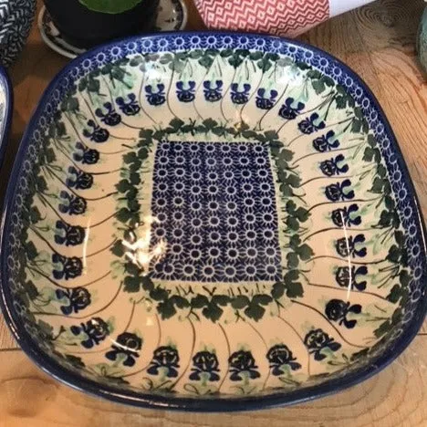 Polish Pottery Signature Large Serving Baking Dish