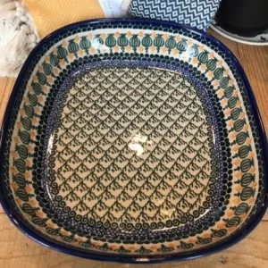 Polish Pottery Signature Large Serving Baking Dish