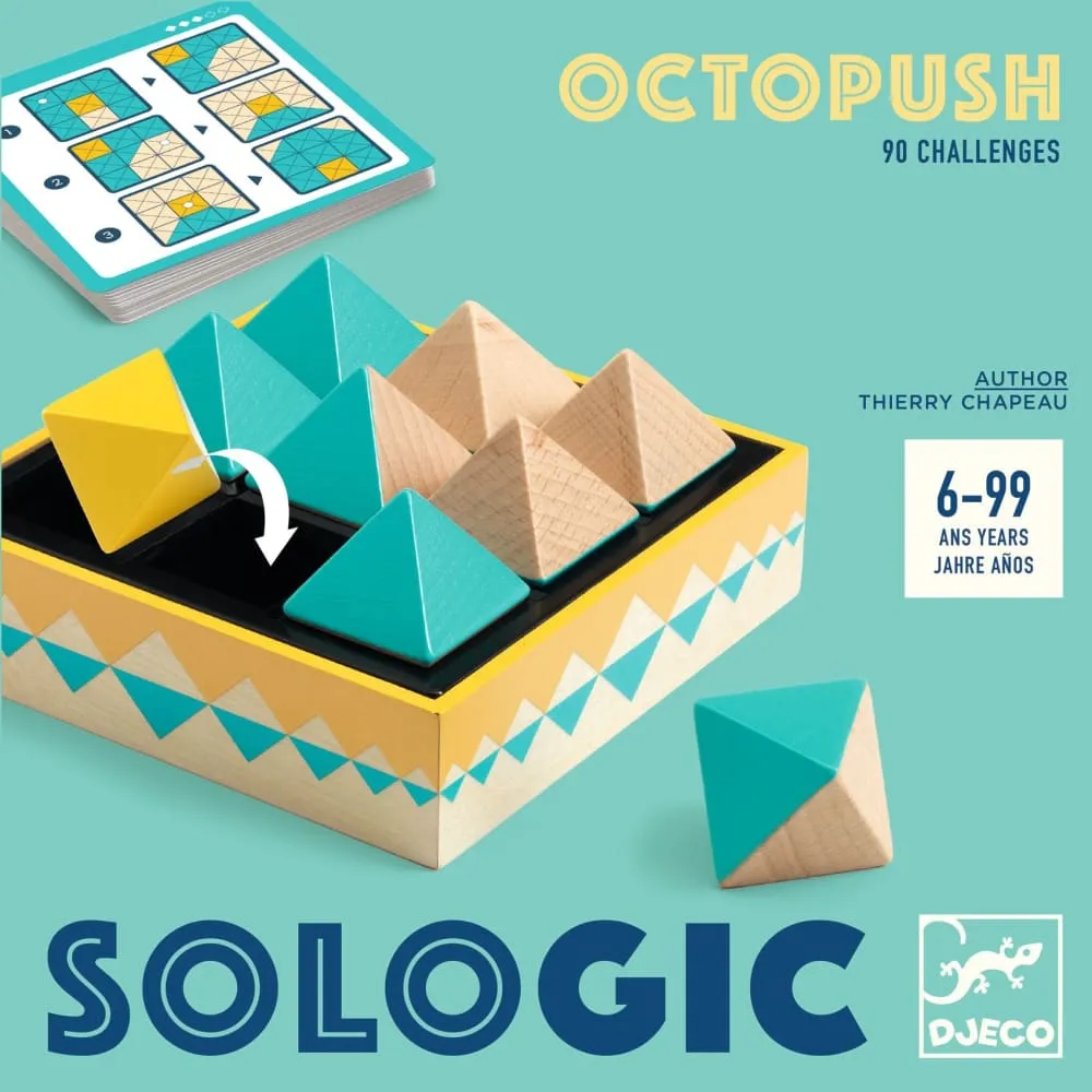 SoloGic OctoPush Sliding Block Puzzle