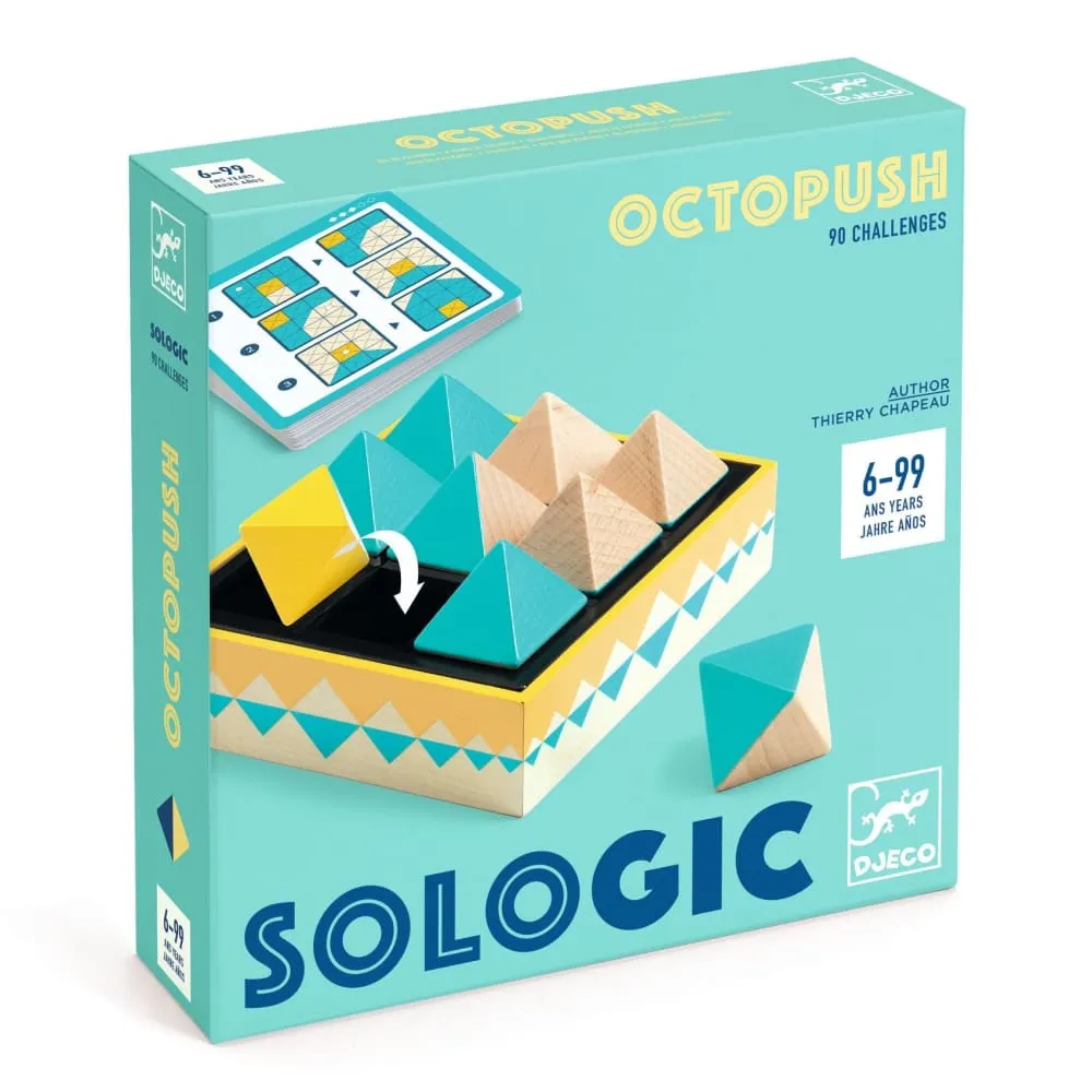 SoloGic OctoPush Sliding Block Puzzle