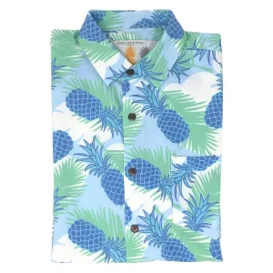 Super Stretch - Pineapple Cool Hawaiian Shirt