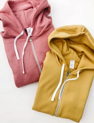 The Everyday Basics ~ Unisex Full Zip Hoodies