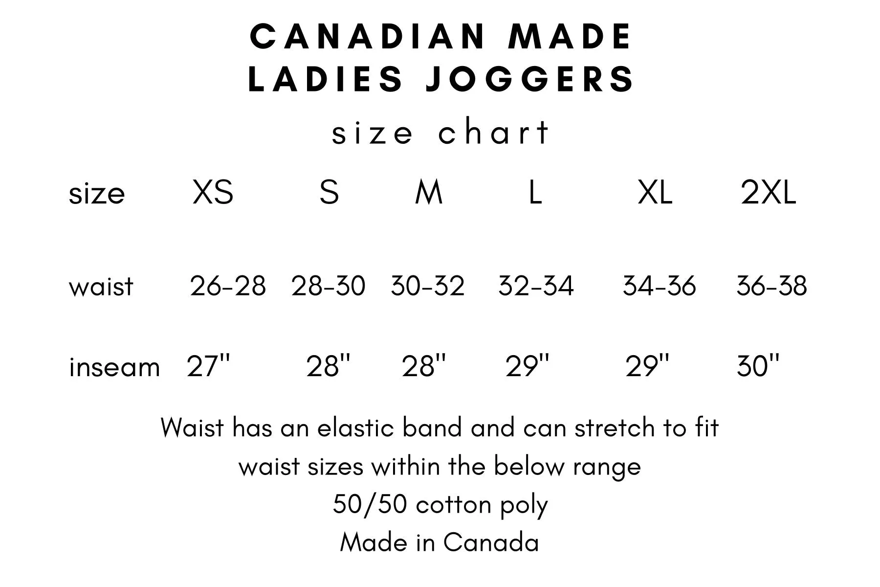 The Everyday Basics~Ladies Joggers