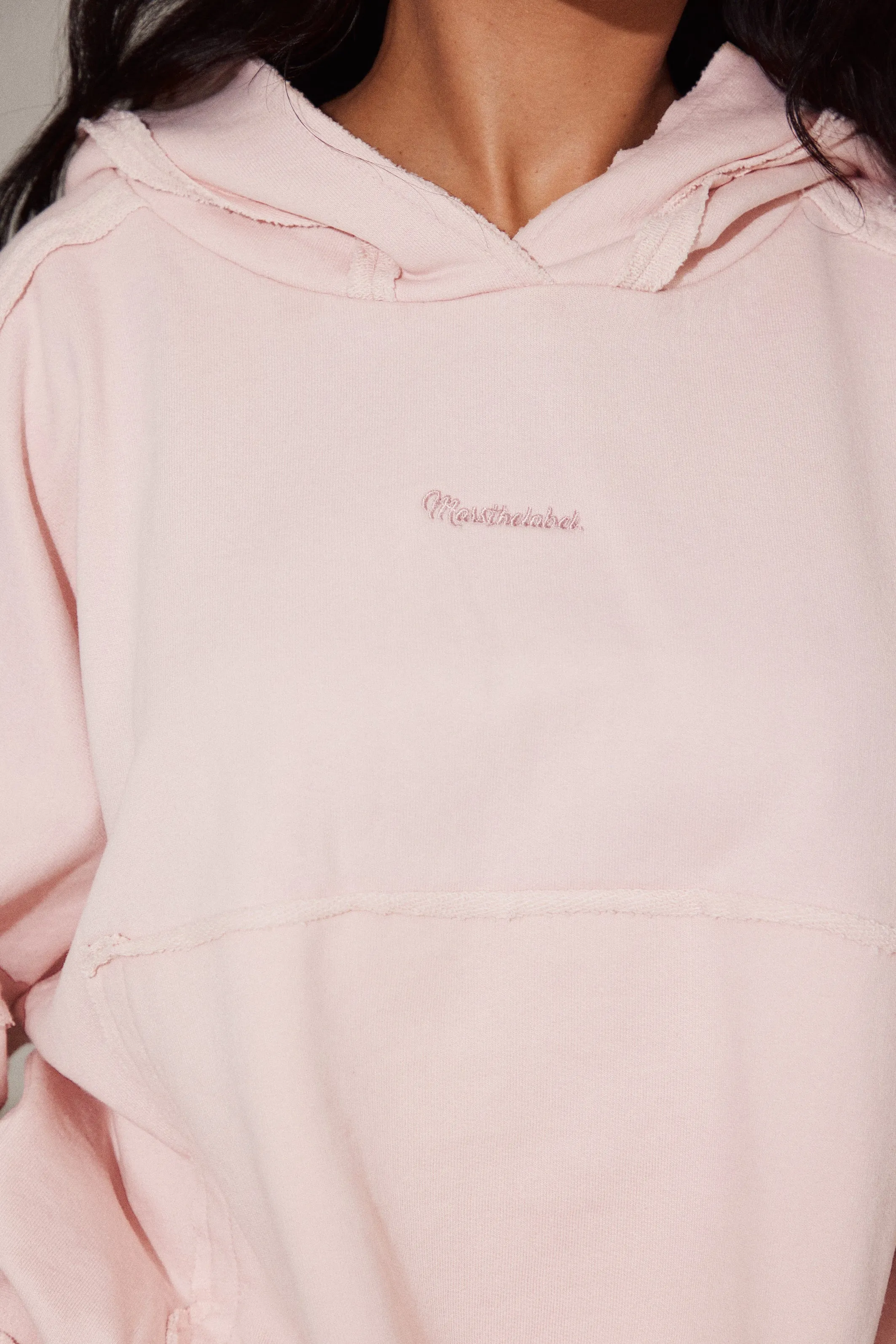 The Script Hoodie - Pink