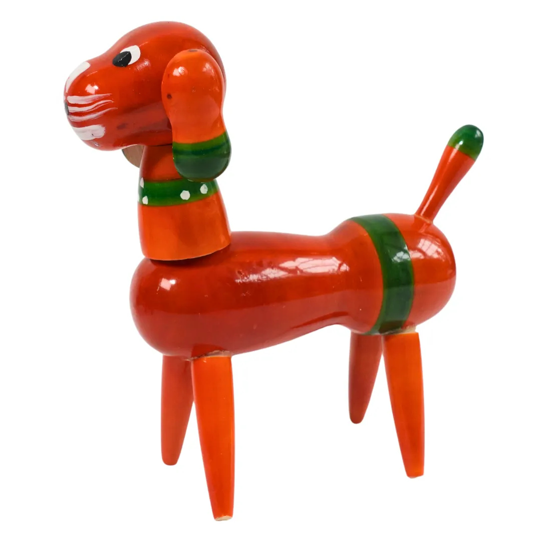 Wooden Dog for Kids-1 (Random colors will be sent)