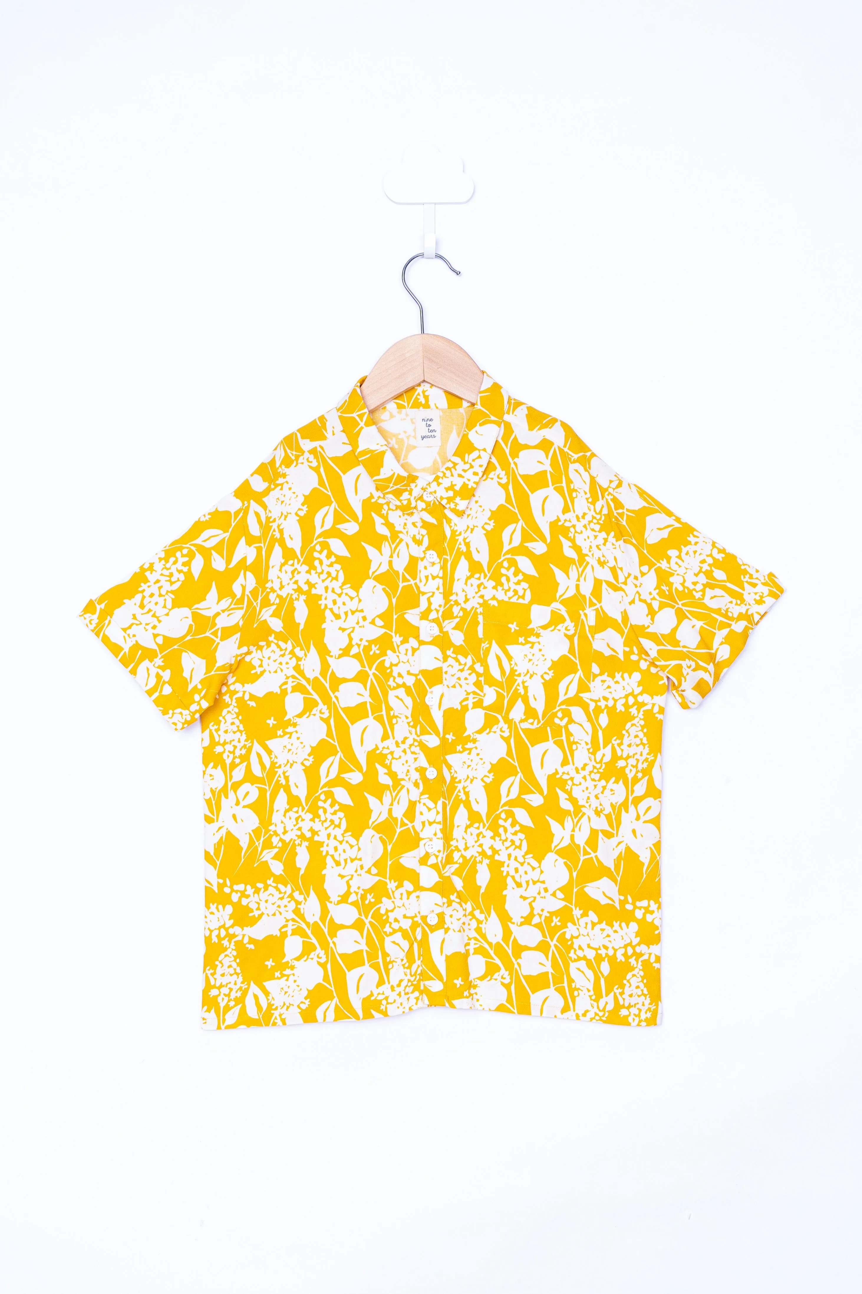 Yellow Floral Shirt